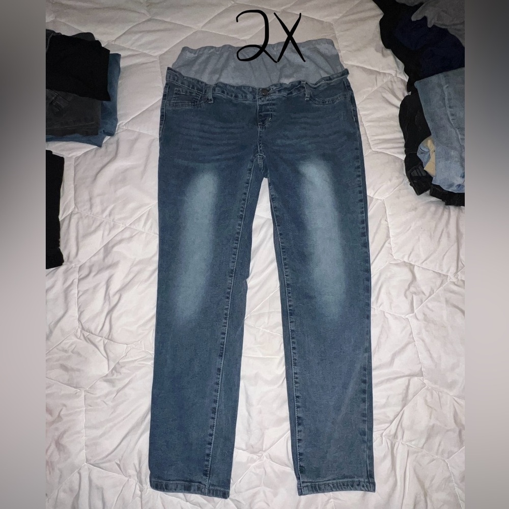 Maternity jeans.